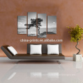 Art en noir et blanc Peinture en toile Art / Paysage naturel Toile Wall Art